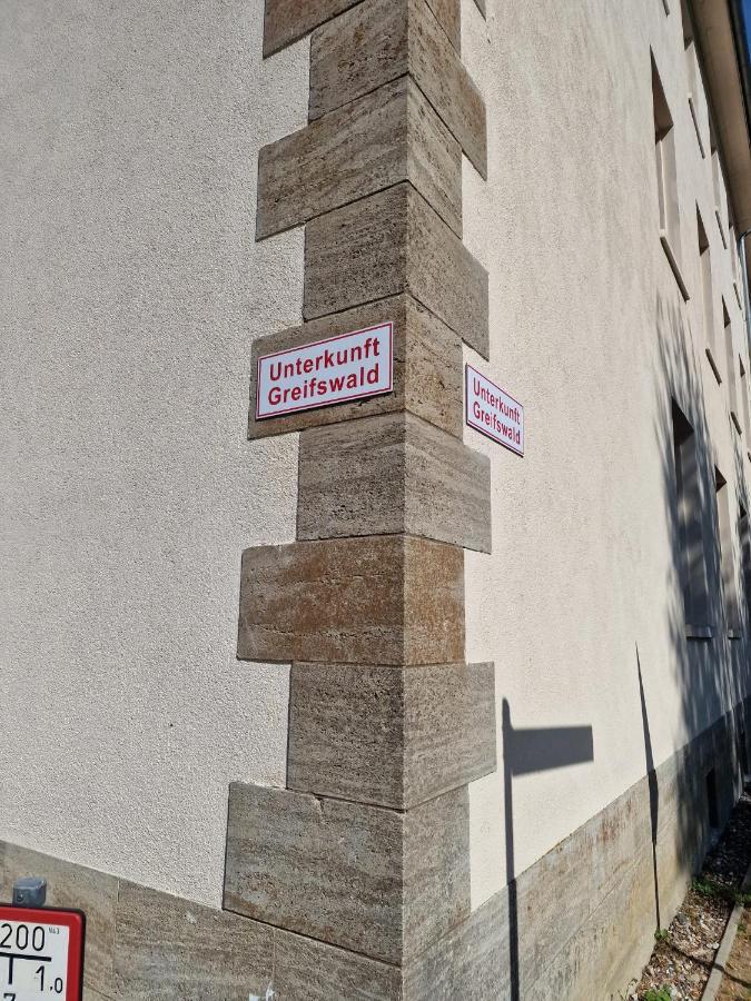 Unterkunft Greifswald Buitenkant foto